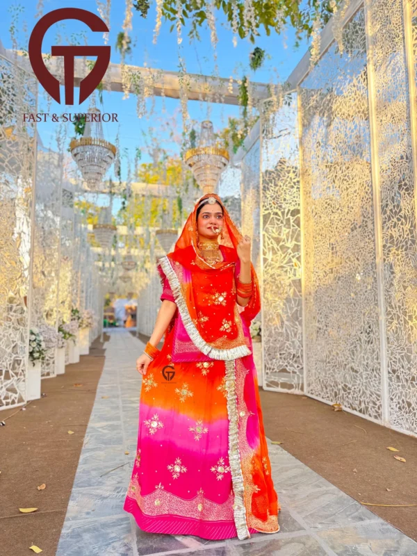 Royal rajwadi look rajputi poshak for women
