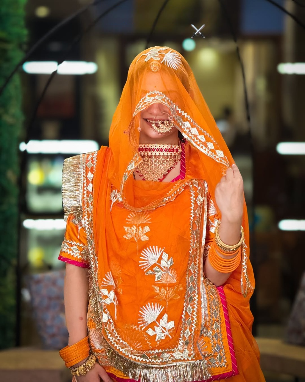 🌸 Handwork Rajputi Poshak: A Royal Legacy in Every Thread 🌸