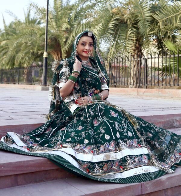New Launch: 4M Ghera Fancy Lehenga for Festive Wear