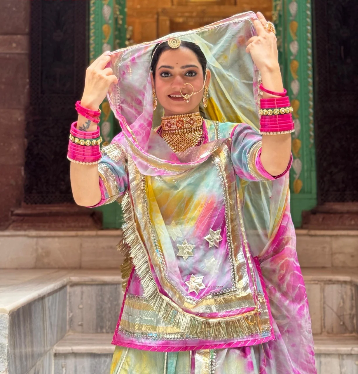 The Royal Elegance of Rajputi Poshak: Tradition Woven in Threads